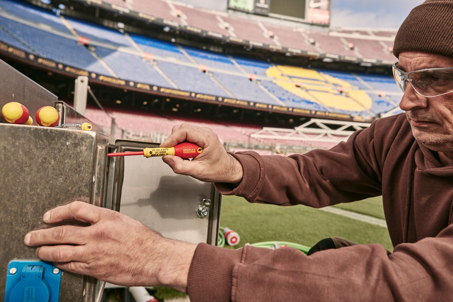 STANLEY FATMAX 6 piece Insulated Slotted Pozidriv Screwdriver Set